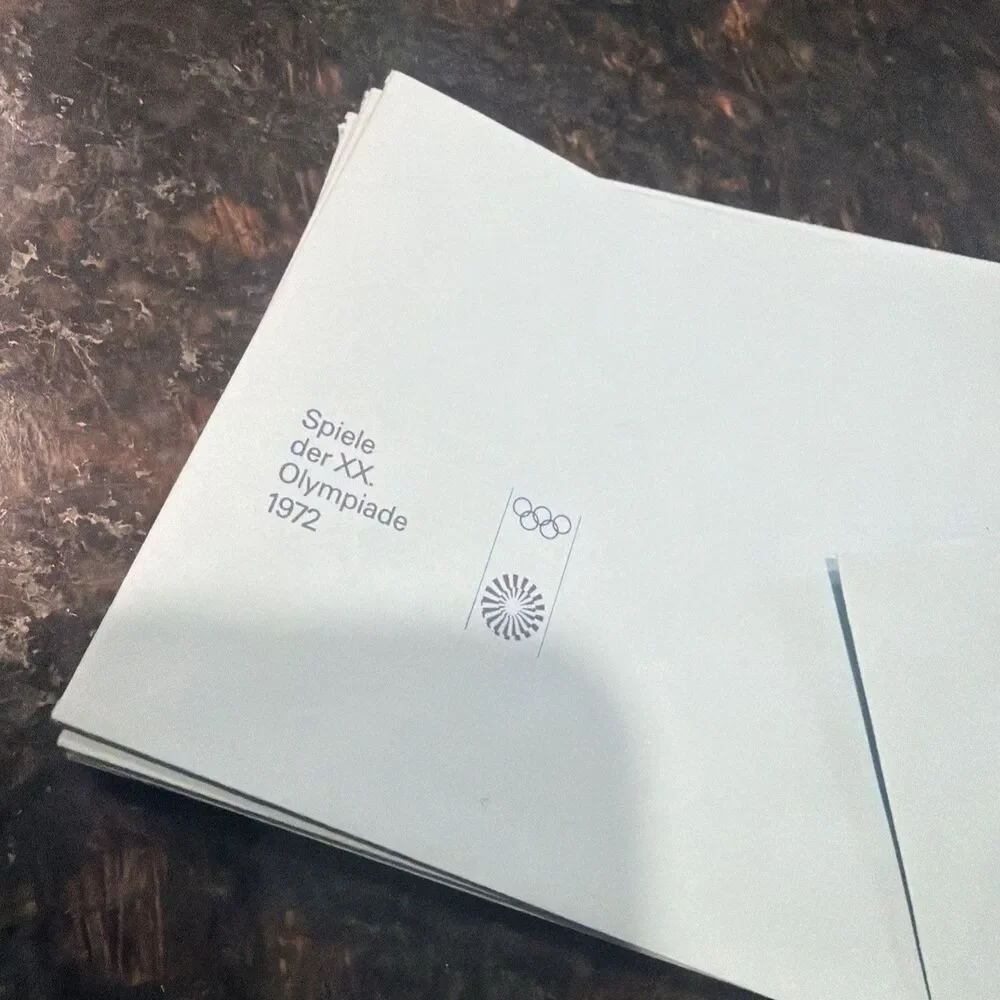 1972 Olympic Games - 17 Blue Envelopes